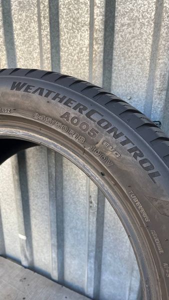 Шины б/у 245/50 R18 Bridgestone Weather Control A005 Evo 263141 фото