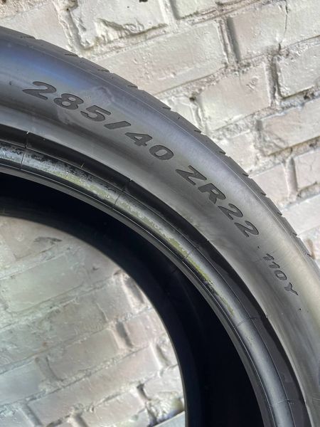 Шины б/у 285/40 R22 Pirelli P Zero S