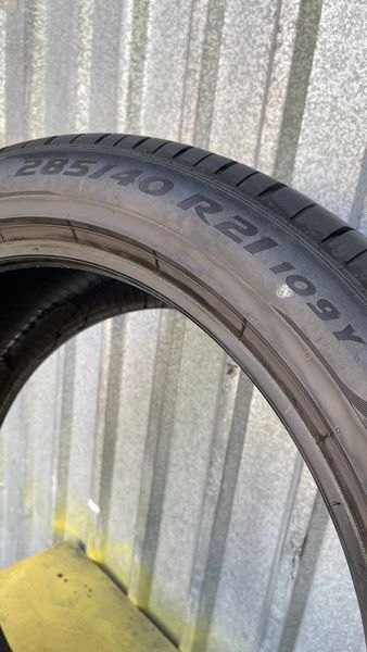 Шини б/у 285 40 R21 Pirelli Pzero PZ4 265305 фото
