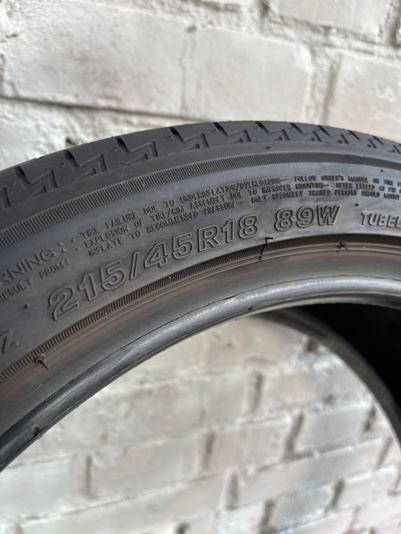 Шины б/у 215/45 R18 Bridgestone Turanza T005A 265478 фото