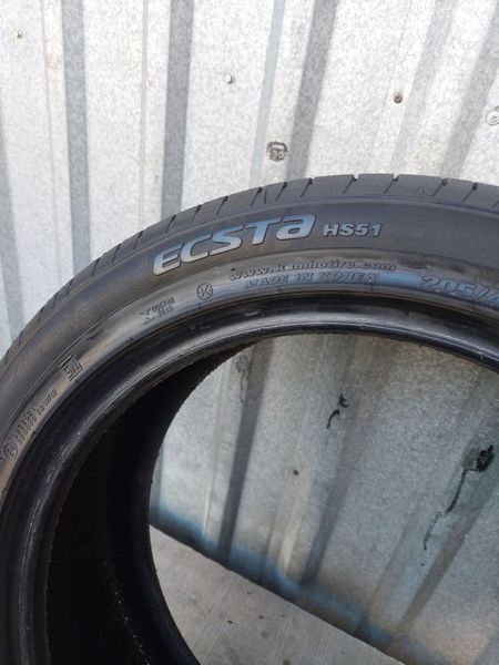 Шины б/у 205/45 R17 Kumho Ecsta HS51 260116 фото