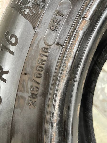 Шини б/в 205/60 R16 Michelin Alpin 6 267256 фото