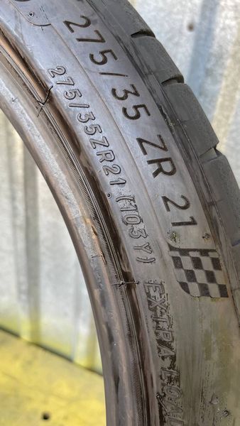 Шины б/у 275 35 R21 Michelin Pilot Sport 4S 265311 фото