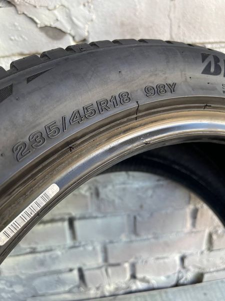 Шини б/у 235 45 R18 Bridgestone Weather Control A005 265509 фото