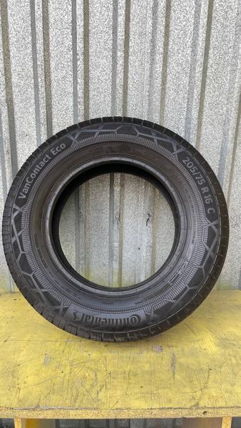 Шини б/у 205 75 R16C Continental VanContact Eco 265254 фото