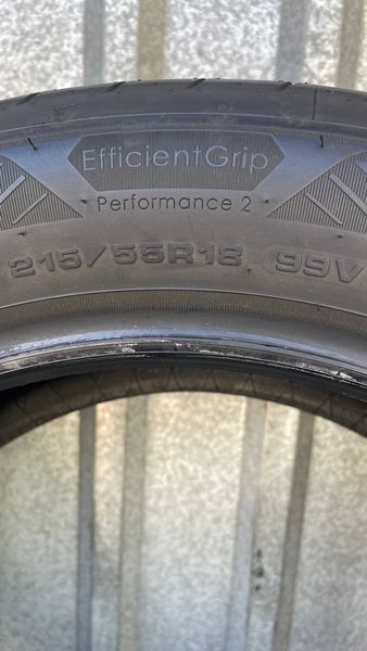 Шини б/у 215 55 R18 Goodyear Efficient Grip Perfomance 2 263177 фото